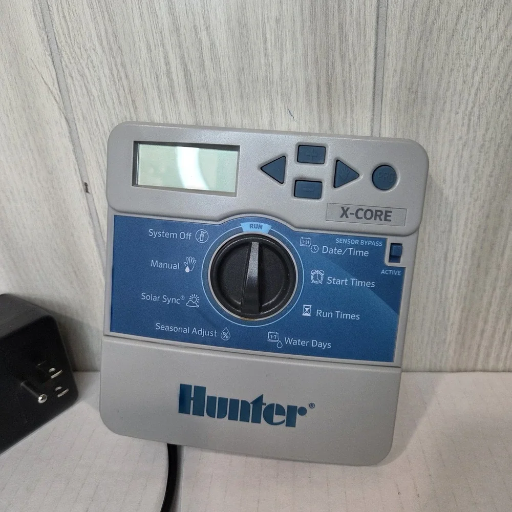 Hunter XC800I X-Core 8-Station Indoor Irrigation Controller - Gray Open Box